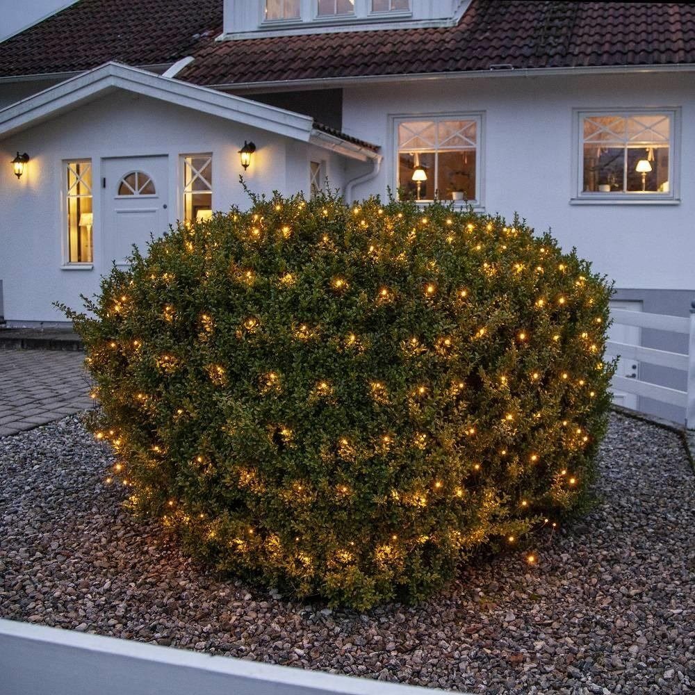 STAR LED-Lichternetz 594-22 LED Lichternetz 200er golden warmweiß 3x3m