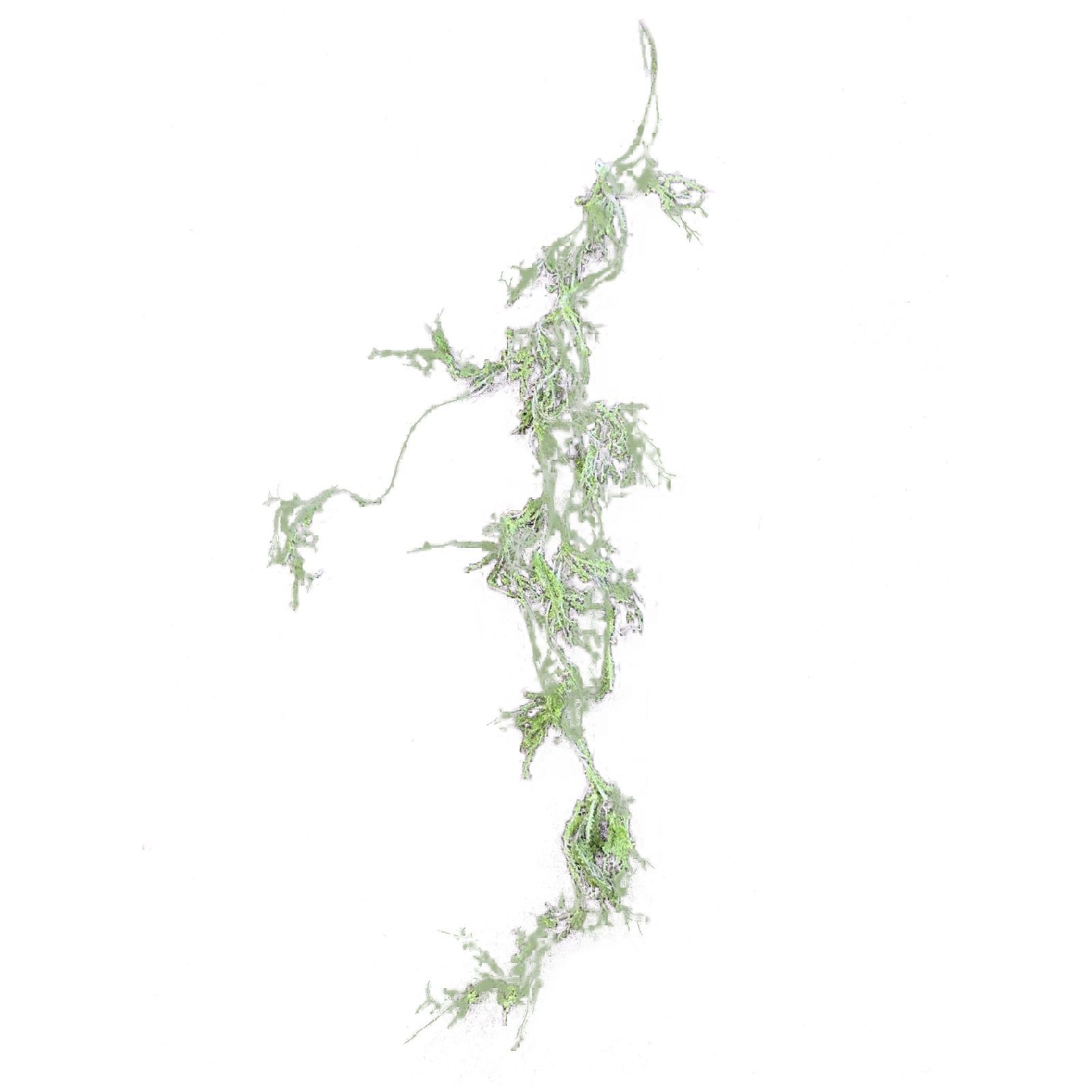 HTI-Living, 150 Kunstblume Höhe Flora Moos, cm Moos Hellgrün 150 cm Girlande Kunstpflanze