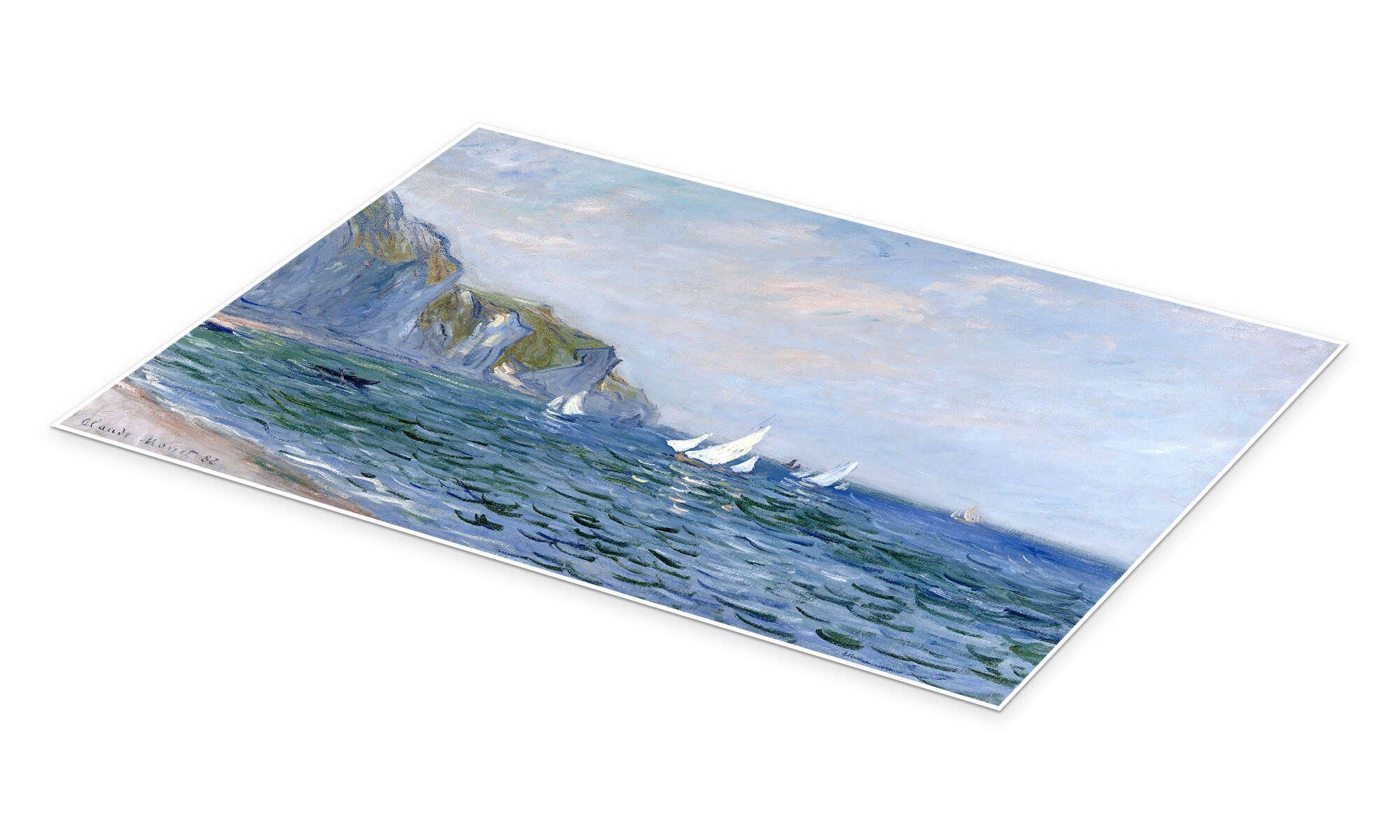 Posterlounge Poster Claude Monet, Felsen und günstig online kaufen