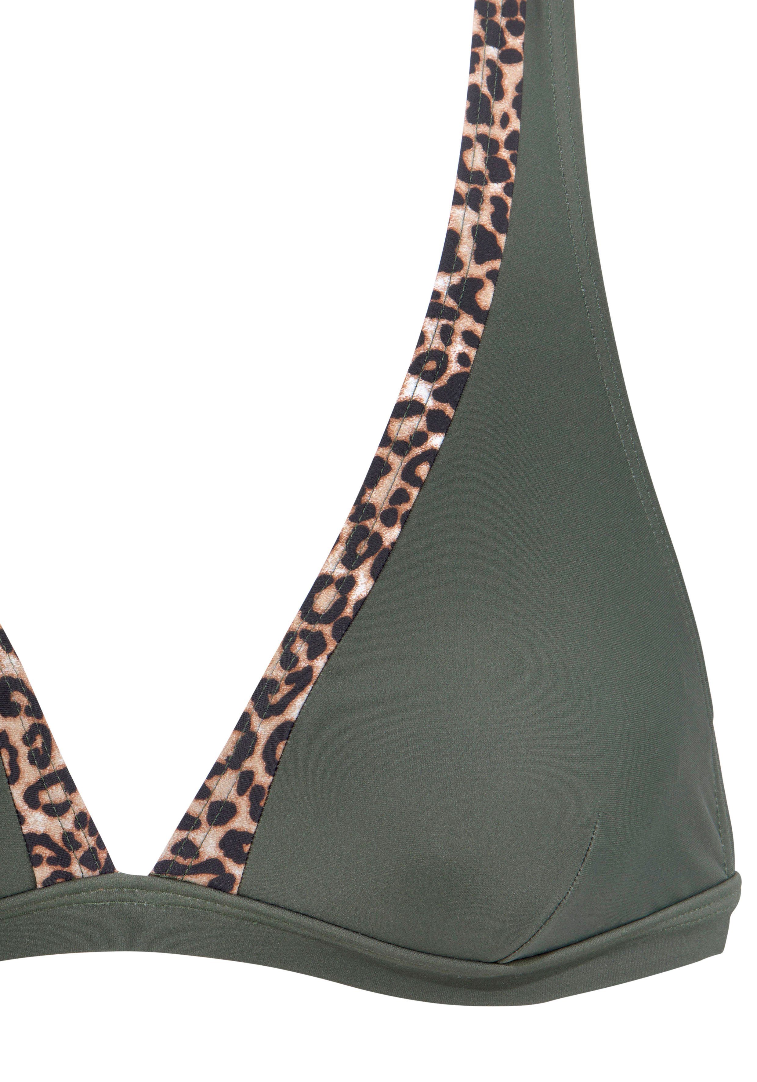LASCANA Triangel-Bikini-Top Adelin, mit bedruckten Einsätzen – Bild 3 von 5