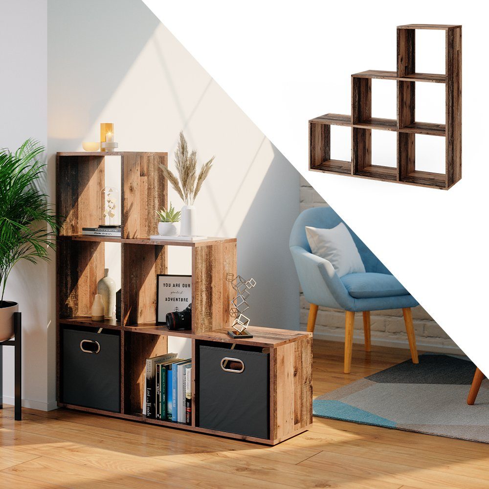 Vicco Raumteiler, Antikholz, 105 x 107.5 günstig online kaufen
