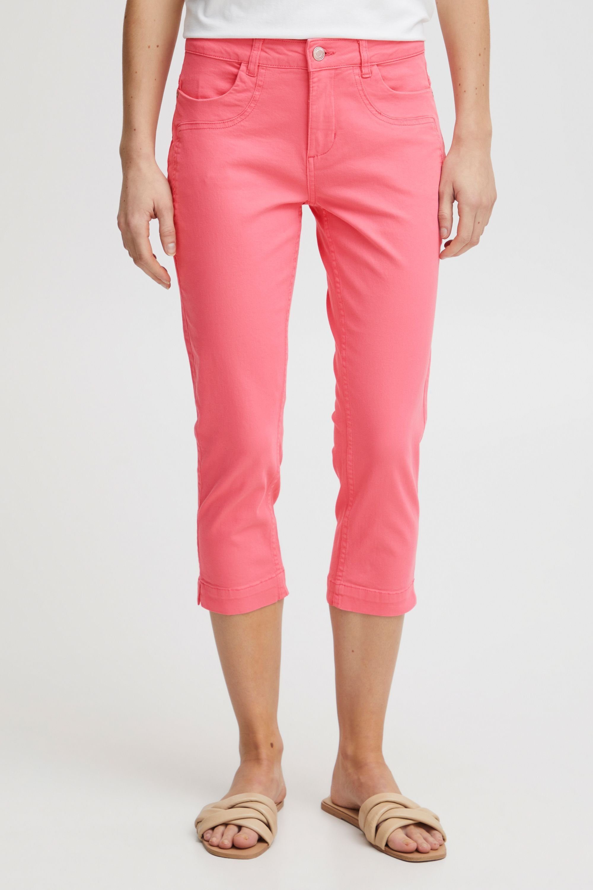 fransa Caprihose Fransa FRFOTWILL 3 Capri Pants - 20610424 Camellia Rose