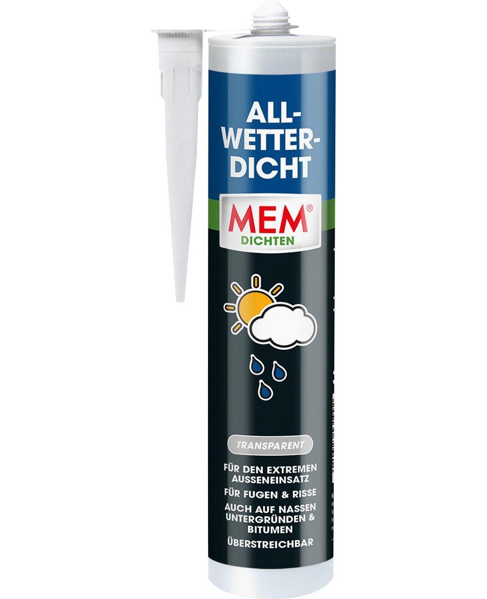 MEM Bauchemie Silikon MEM Allwetter-Dicht transparent 300 ml günstig online kaufen