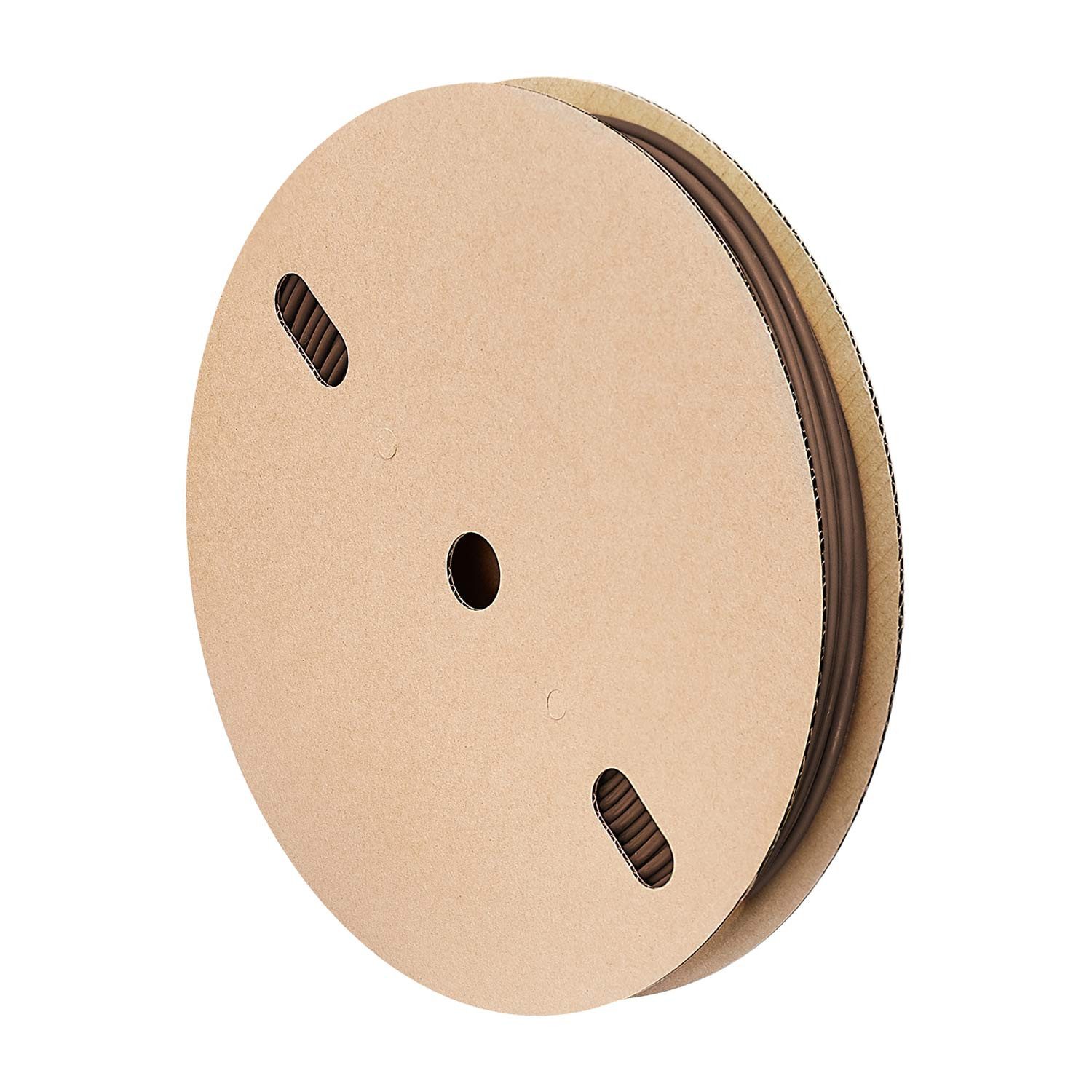 Stex24 Schrumpfschlauch Titel:Schrumpfschlauch 2:1, Rolle mit 30,0m, braun 38,1/19,0mm, 1 1/2