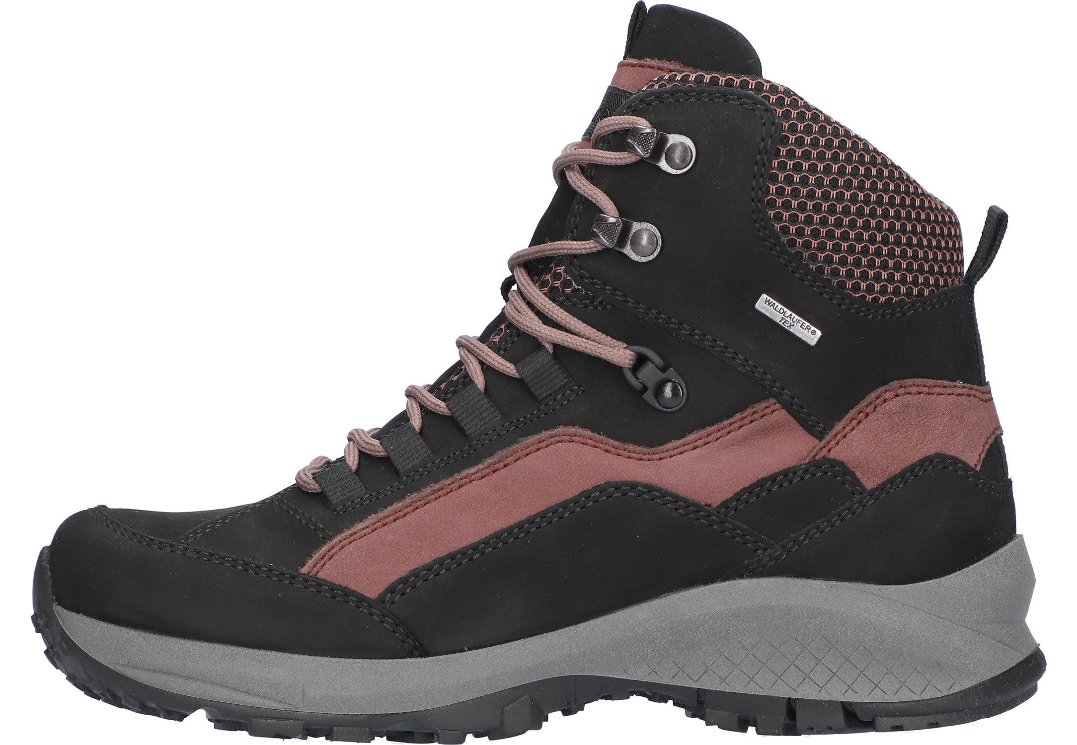 Waldläufer H-EMMA Trekkingschuh, Outdoor, Schnürschuh, High-Top mit TEX-Membran, Weite H (sehr weit)