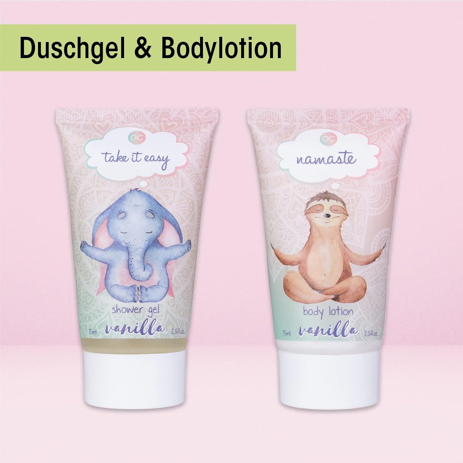ACCENTRA Pflege-Geschenkset accentra Badeset "Anti-Stress" Badewanne Geschenkset, in einer Plastikbadewanne