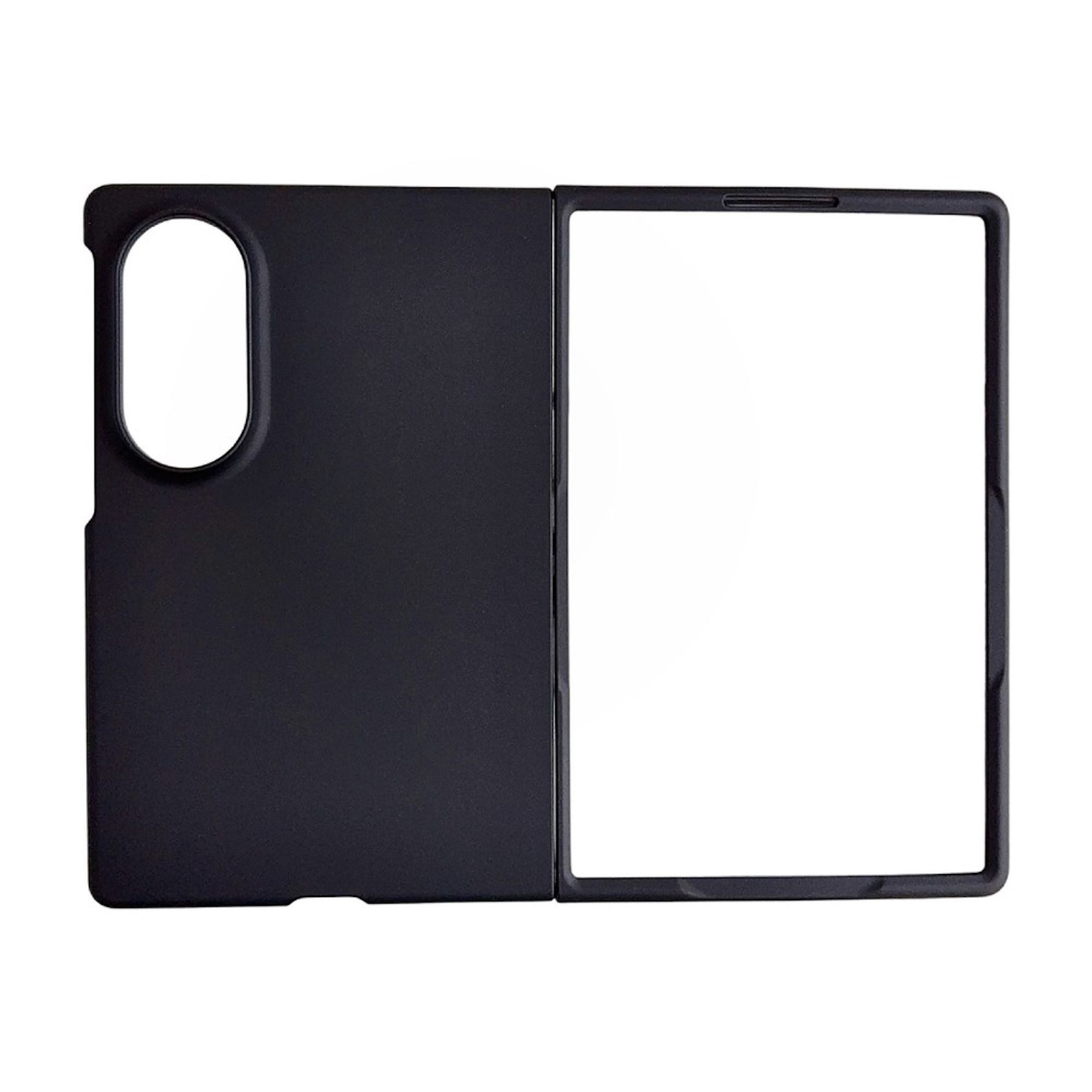 Wigento Handyhülle SkinFeel für Samsung Galaxy Z Fold8 Full Cover stoßfest Schwarz 7,60 Zoll, Full Cover, 360 Grad Schutz, gepufferte Ecken