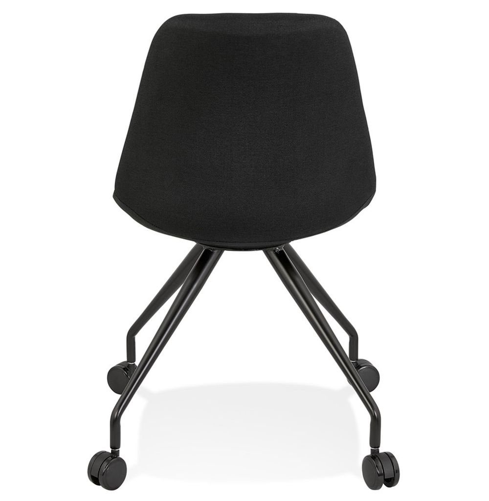 Modern NEREUS Schwarz Textile 60 KADIMA Stuhl DESIGN x (black) Bürostuhl