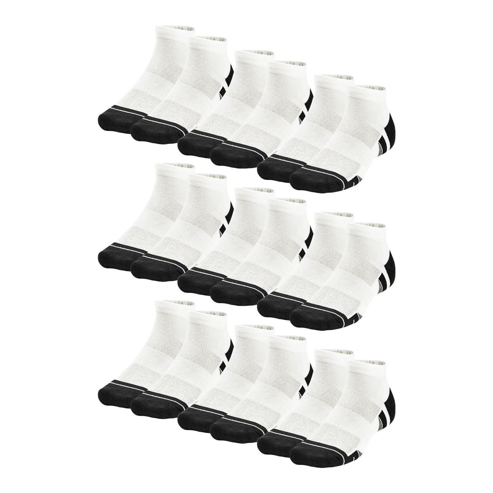 Under Armour® Sportsocken Performance Tech Low Cut (6-Paar) mit angepasster Ferse