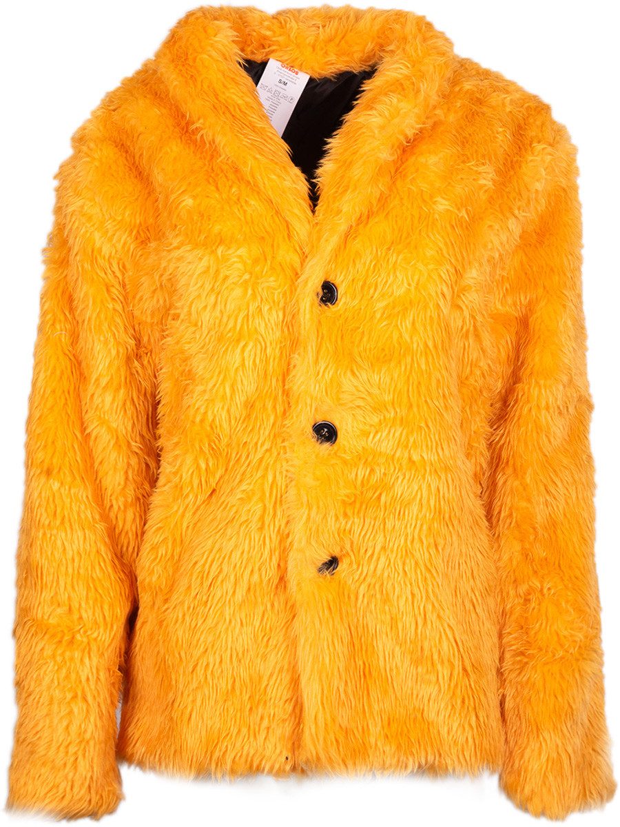 Orlob Kostüm Plüsch-Jacke orange