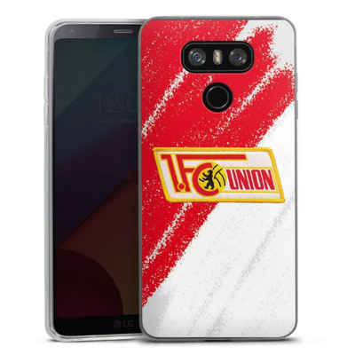 DeinDesign Handyhülle Offizielles Lizenzprodukt 1. FC Union Berlin Logo, LG G6 Slim Case Silikon Hülle Ultra Dünn Schutzhülle