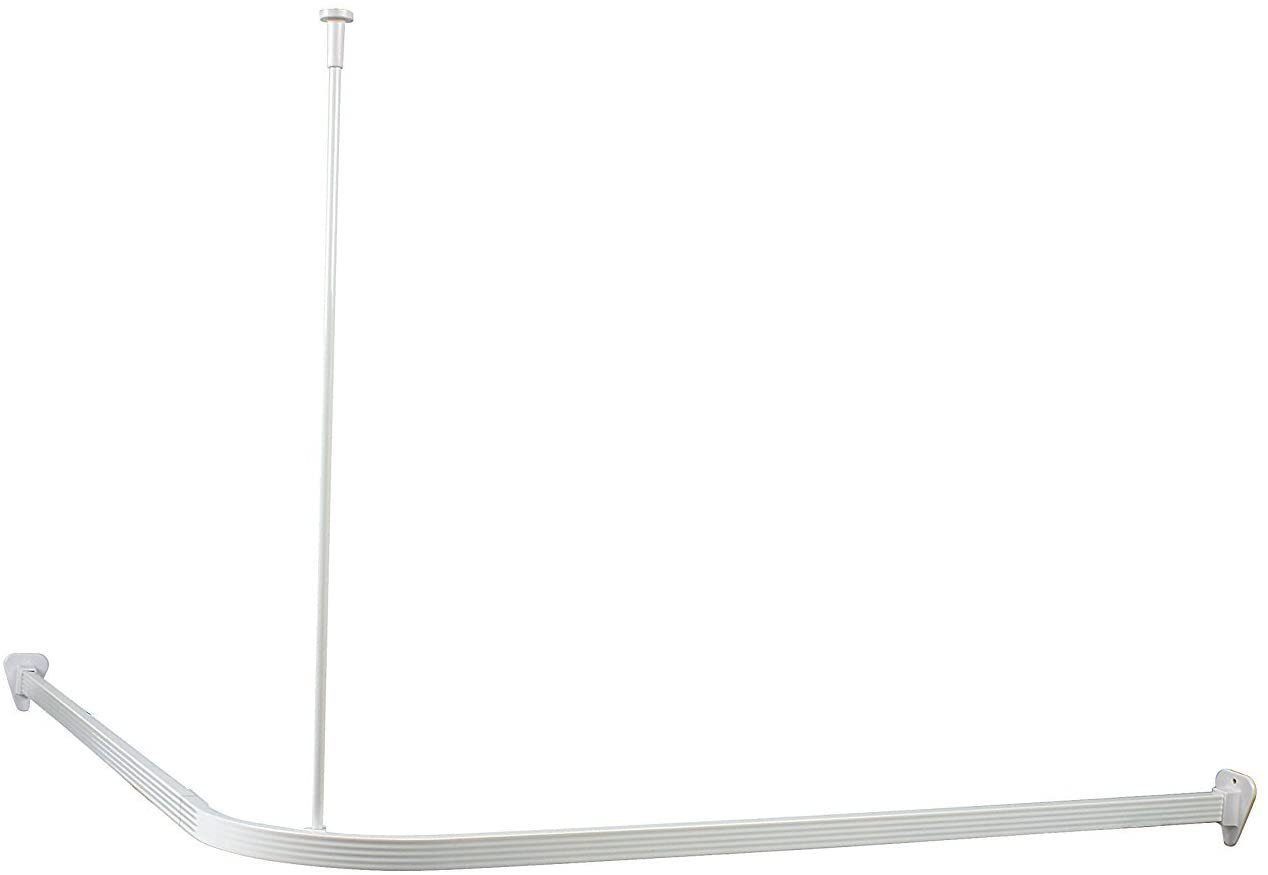 Euroshowers GmbH Duschvorhangstange Duschvorhangstange, Weiß, Duschvorhangh günstig online kaufen