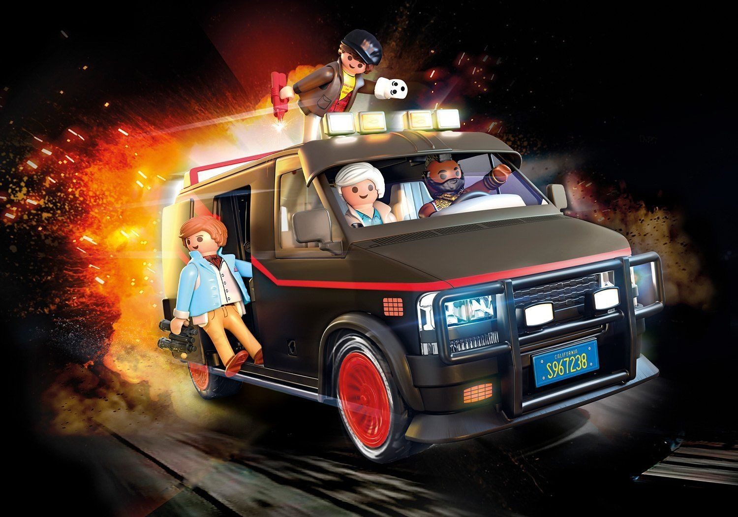 Playmobil® The A-Team The A-Team Van Konstruktions-Spielset, (The A-Team Van), Made in Europe