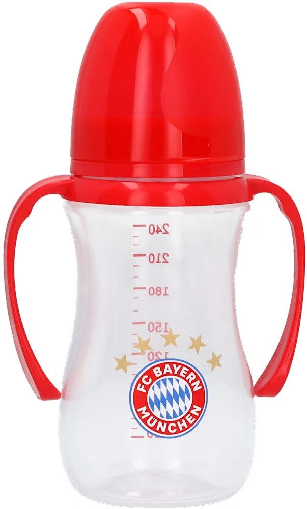 FC Bayern München Trinkflasche Babyflasche Logo
