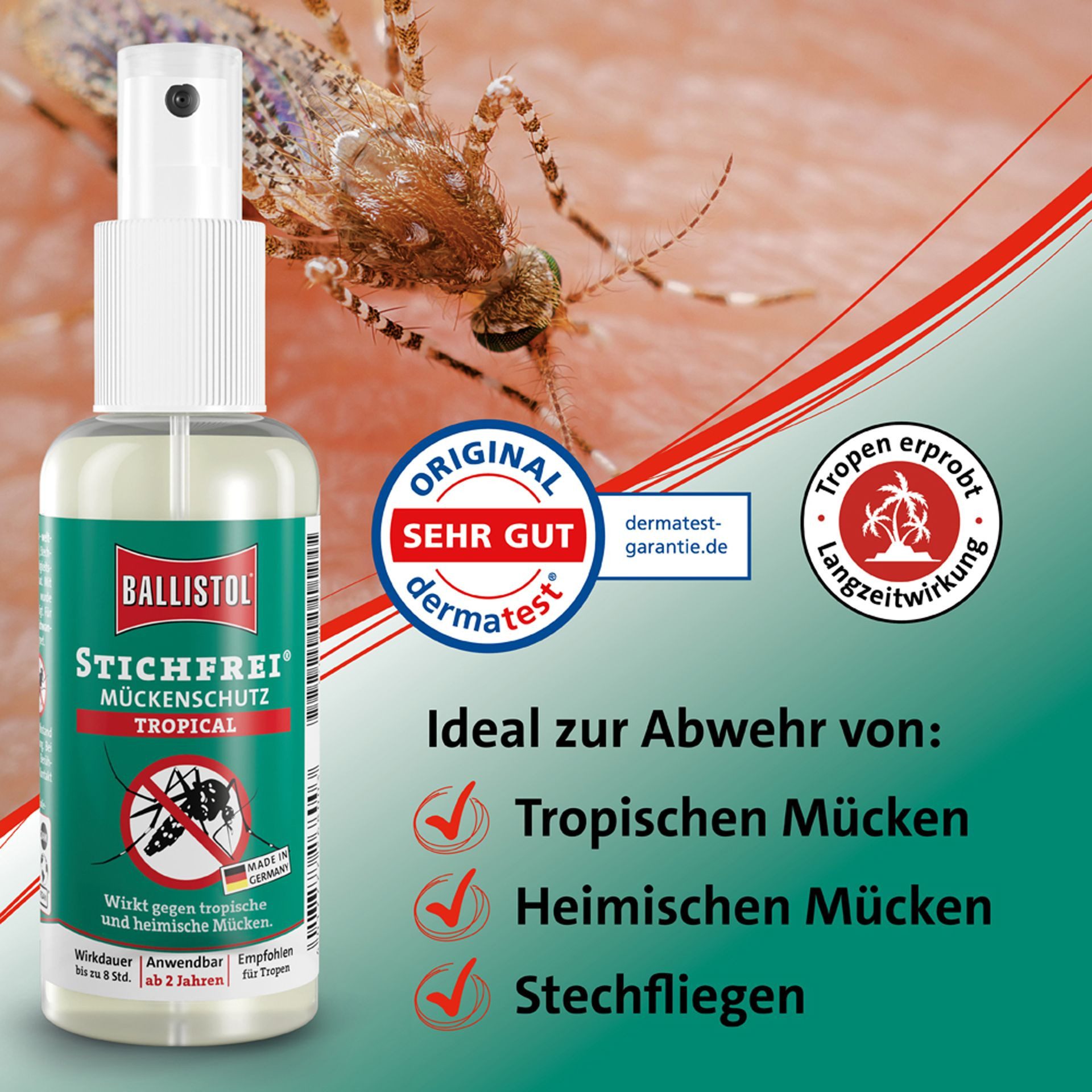 Ballistol Insektenschutz-Spray Ballistol 'Stichfrei' Mückenschutz Tropical