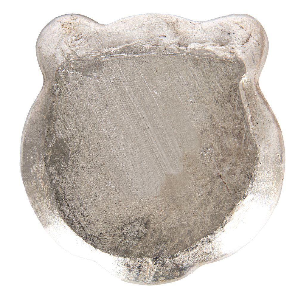 Clayre & Eef Dekoschale Vintage Tigerkopf Schale Silber – Clayre & Eef