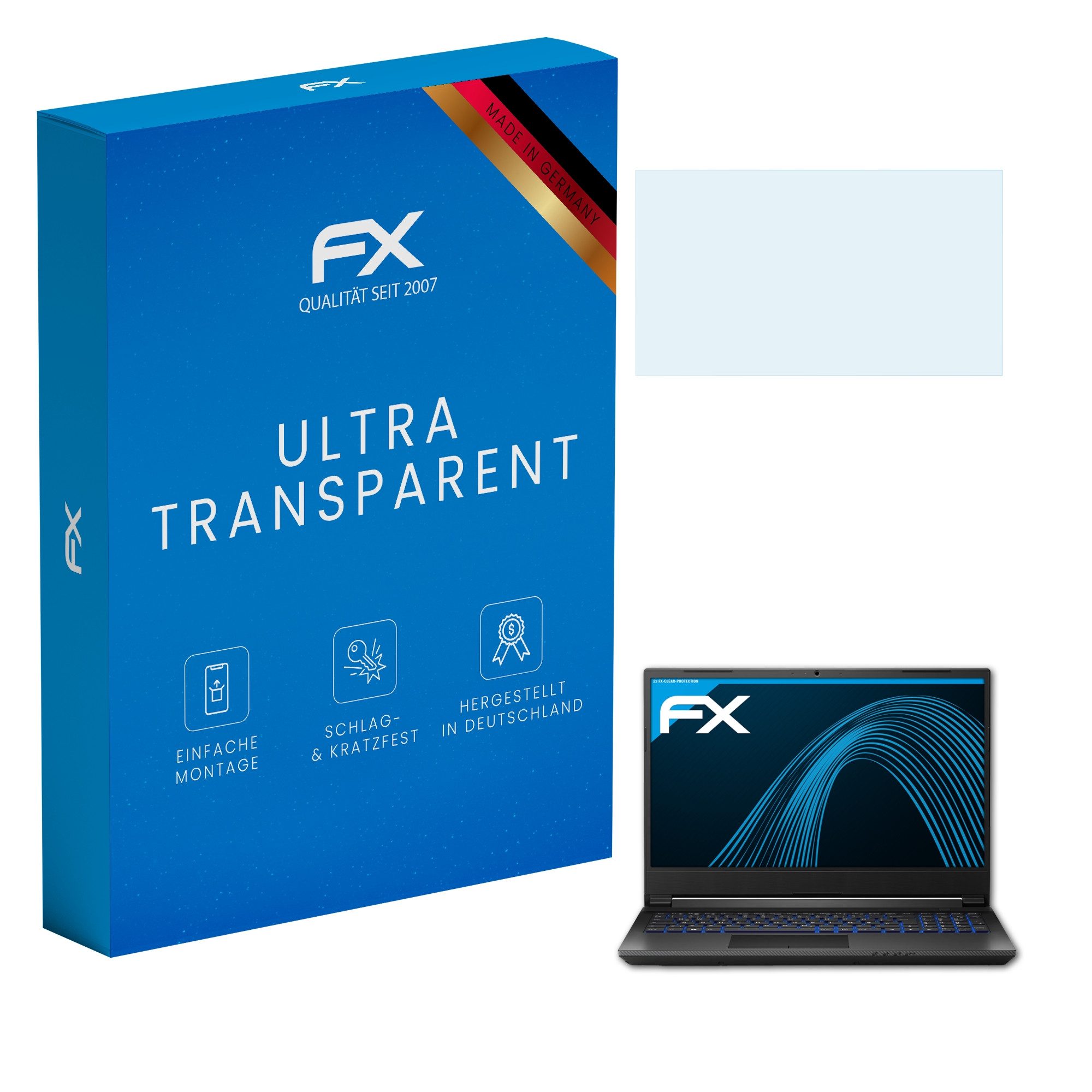 Schutzfolie Displayschutz für Medion Erazer P15805 MD63400