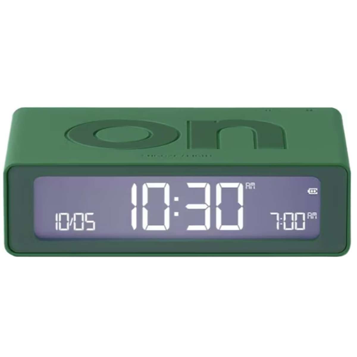 Lexon Quarzwecker LR158V2 Digitalwecker Flip Mini Grün