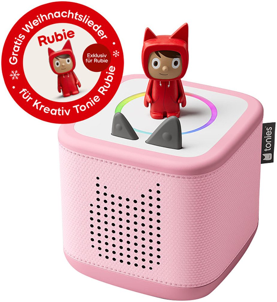 tonies Toniebox 2 Starter Set Lautsprecher Stereo (Bluetooth, NFC, WLAN, Kindersicher ab 1)