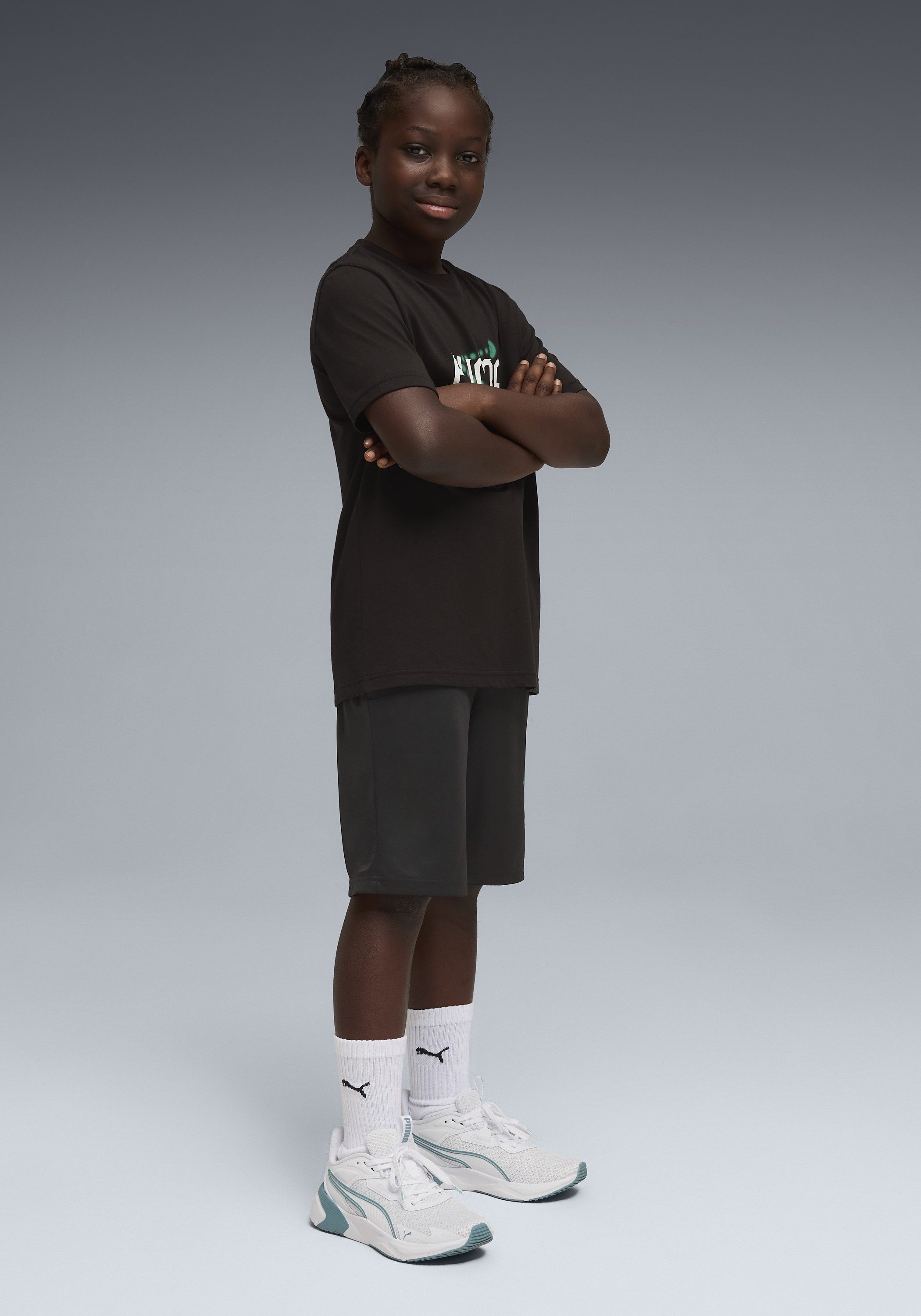 PUMA Trainingsshorts ACTIVE SPORTS POLY SHORTS B aus atmungsaktivem Material, mit DryCELL-Technologie, Regular Fit