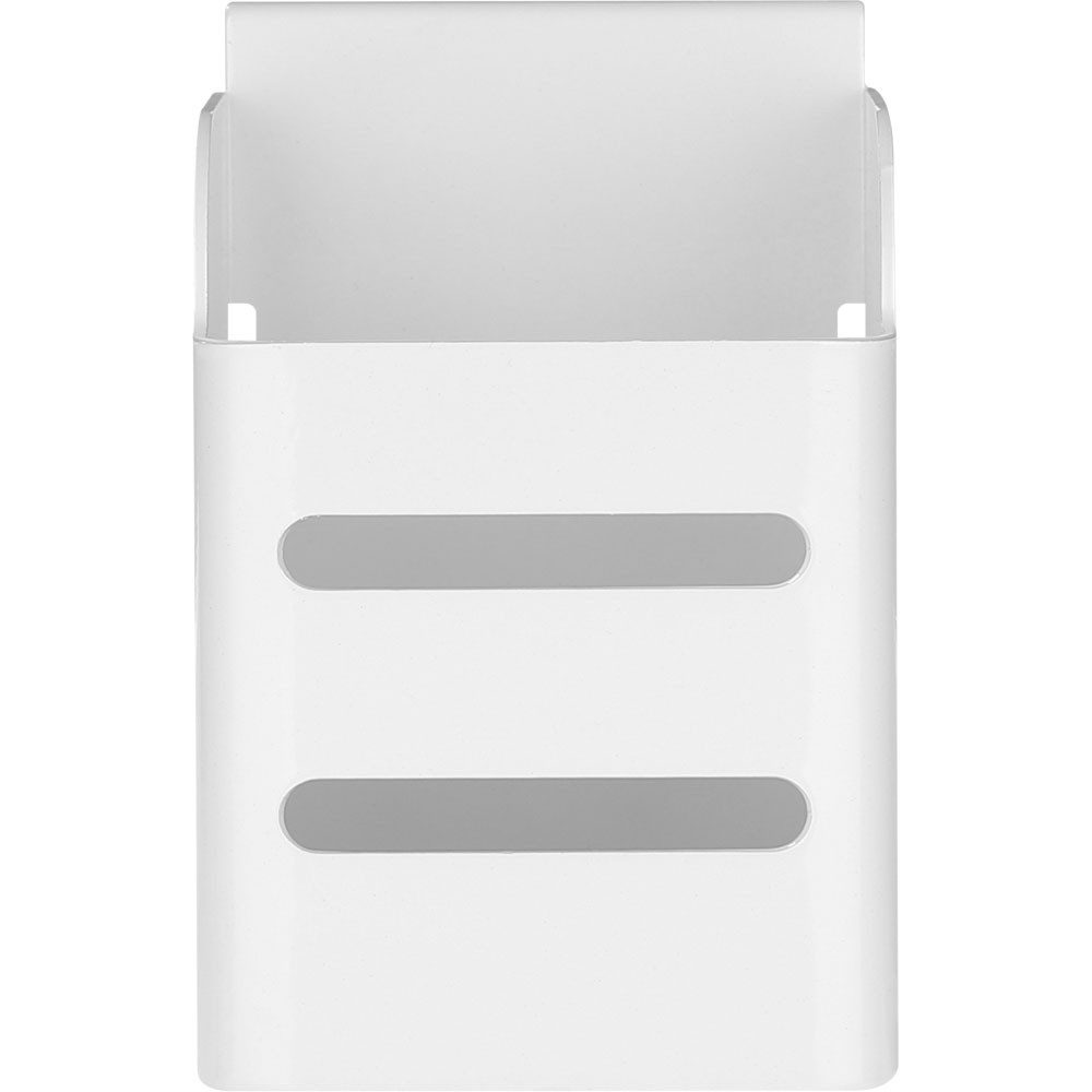 Inline TV-Wandhalterung InLine® 23182D Slatwall Stiftebox, weiß
