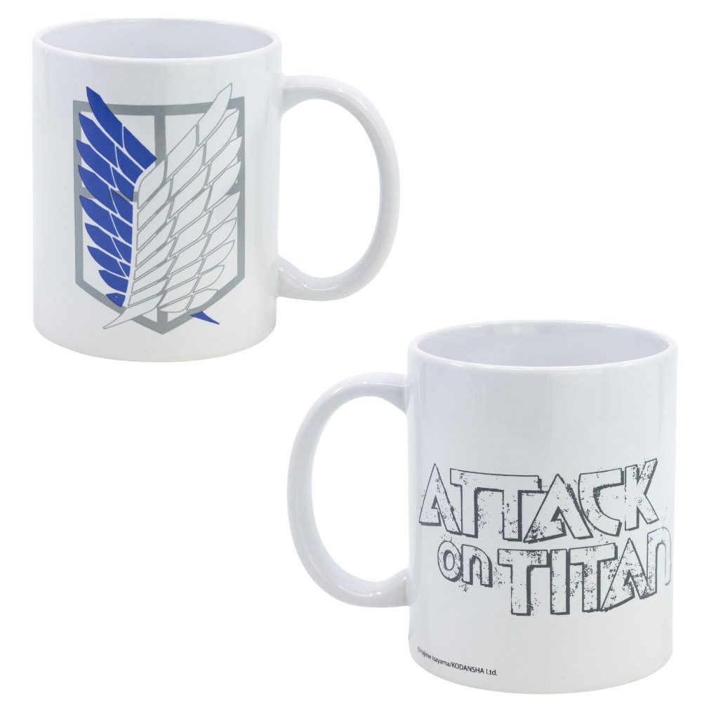 Tasse Anime Attack on Titan Teetasse Tasse Kaffeetasse Geschenkidee 325 ml