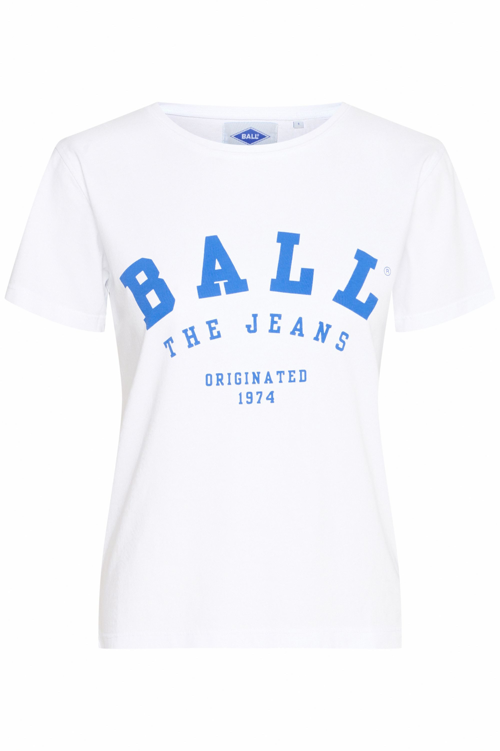 BALL Rundhalsshirt BAMALDINI Cooles Basic Ball günstig online kaufen