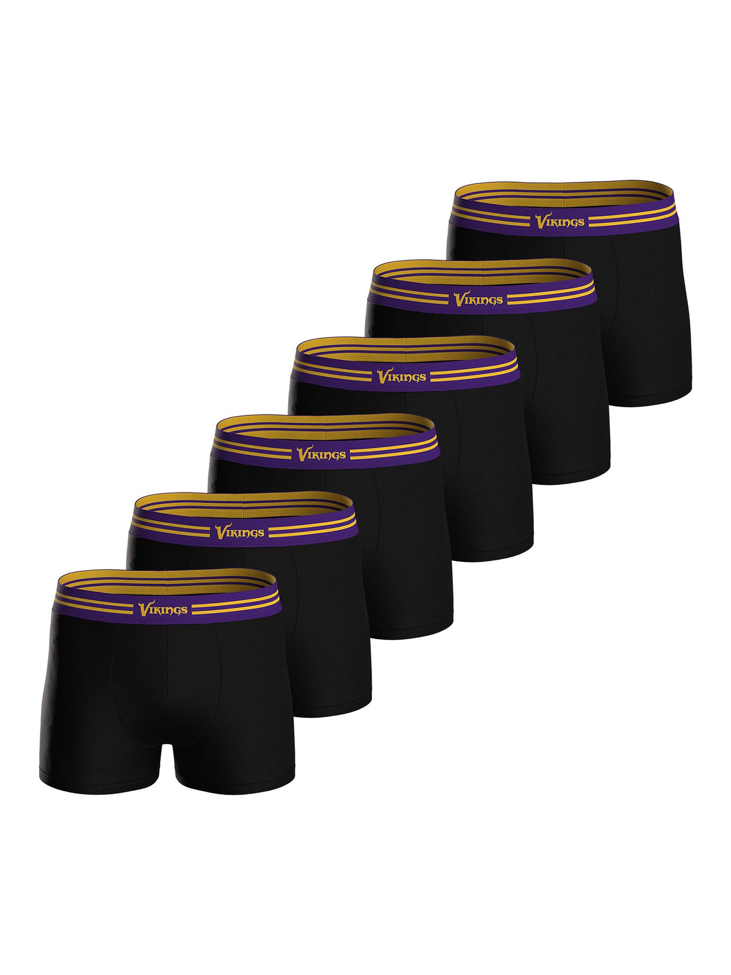 HUDDLE Boxer Minnesota Vikings (6-St) Boxershorts, Unterhose, Boxerbriefs