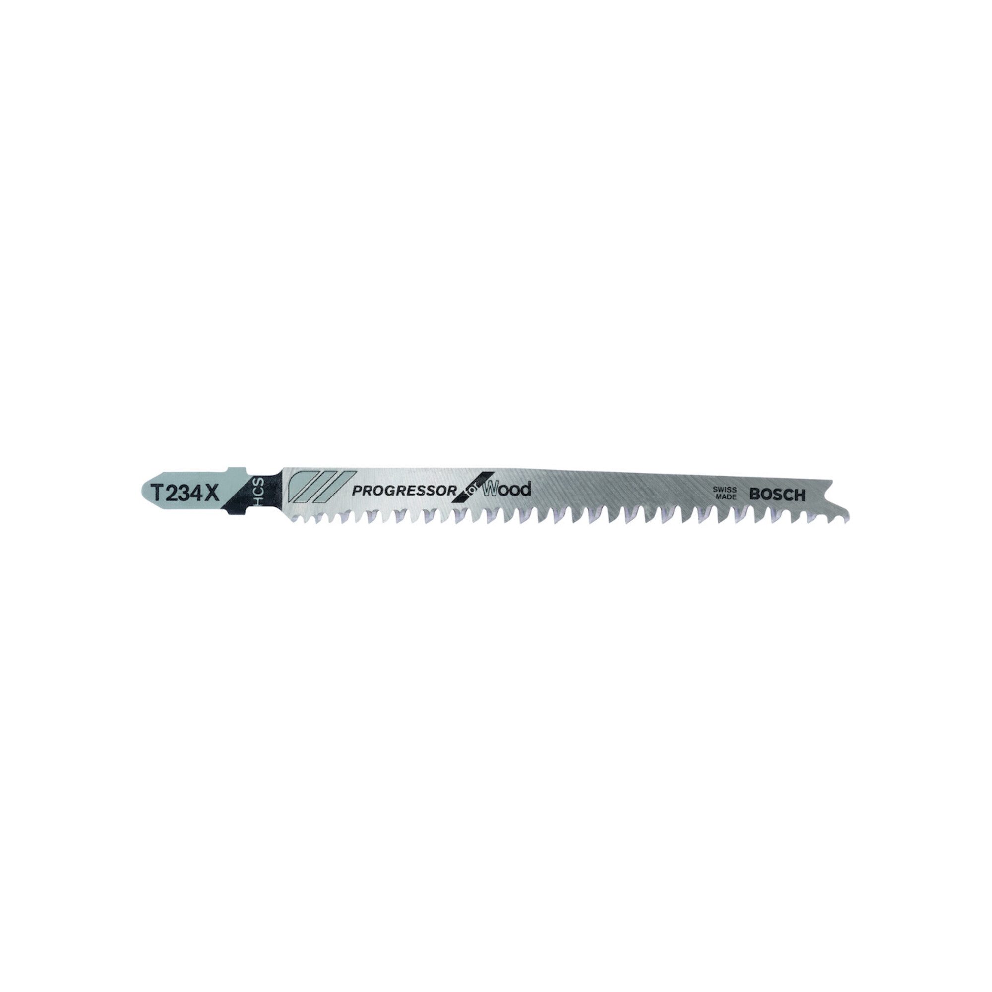 Bosch Professional Stichsäge Bosch Stichsägeblatt T 234 X, Progressor for Wood
