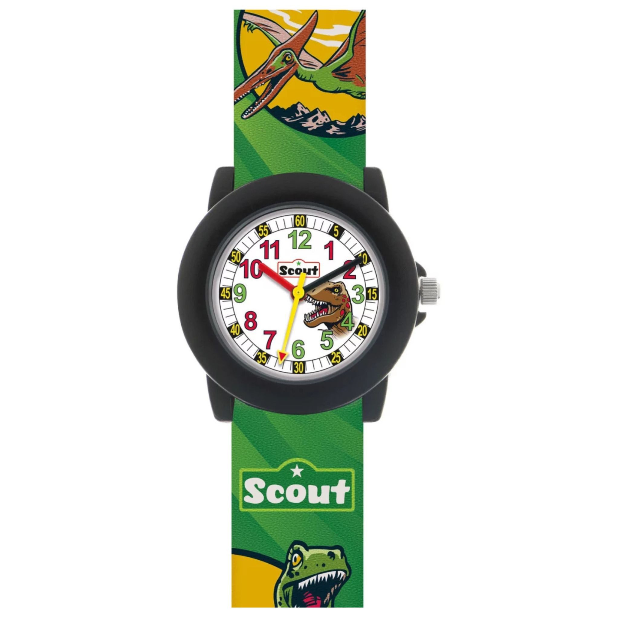 Scout Quarzuhr Kinderuhr Dino, Serie: Crystal - Scout Modell: 305.041