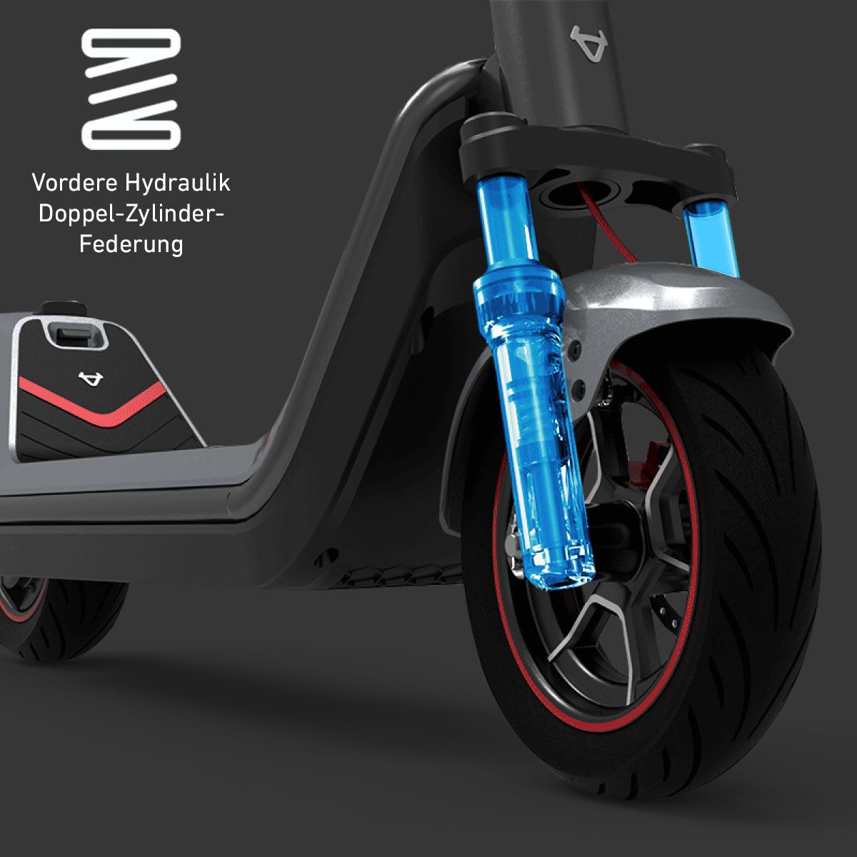 NIU E-Scooter KQi 300X, 20 km/h