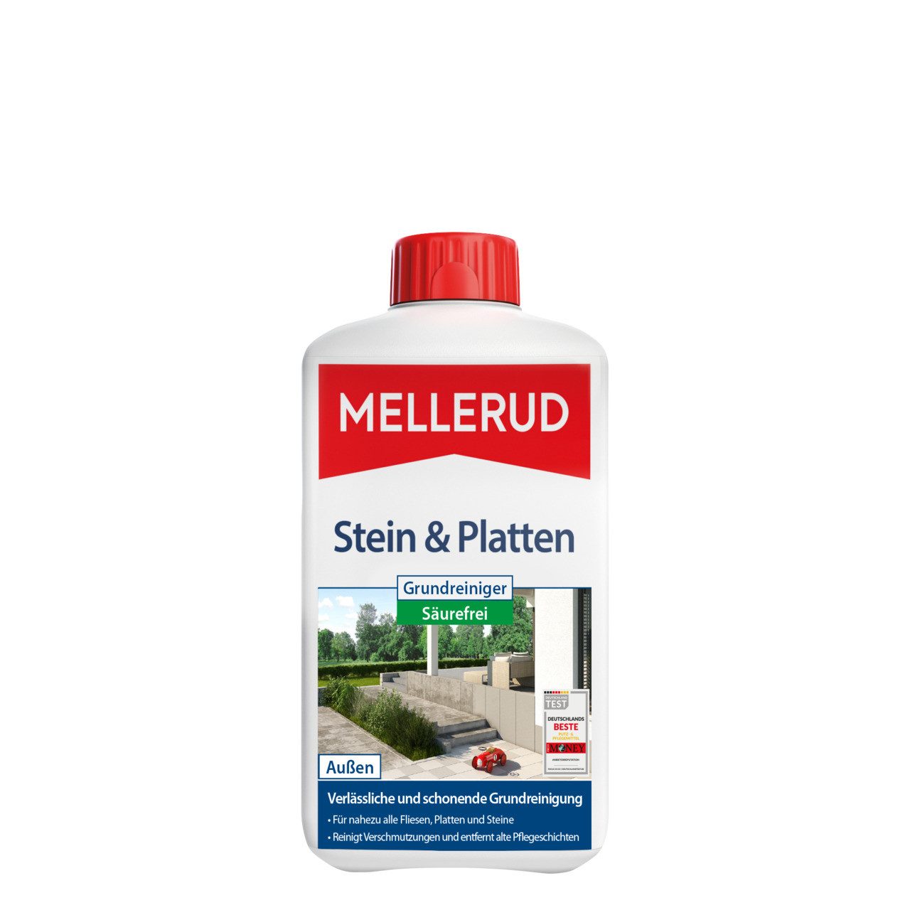 Mellerud Stein & Platten Grundreiniger Säurefrei 1,0 l Naturstein-Imprägnierung