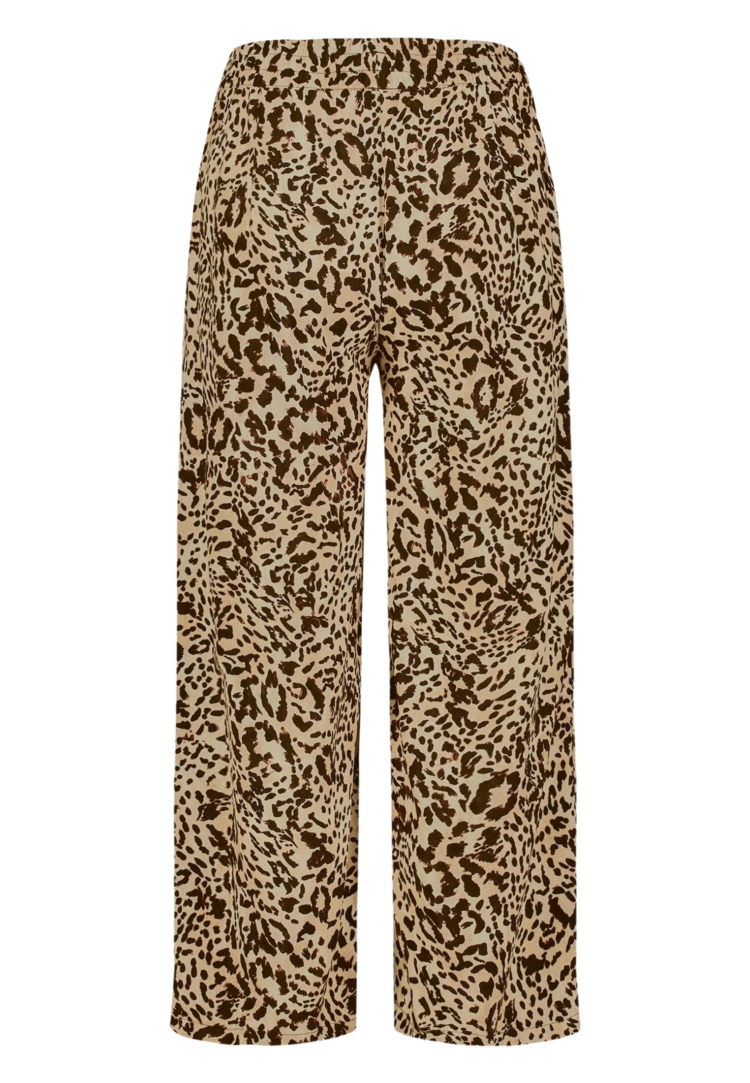 Zero Stoffhose Damen mit Leoprint Plain/ ohne Details
