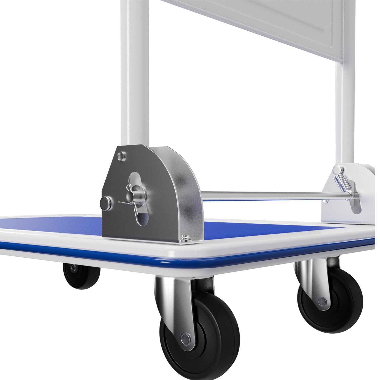 TroniTechnik Transportwagen Transportwagen Plattformwagen klappbar, 150 kg Tragkraft mit Antirutschbeschichtung, Ladefläche 72x48 cm – Bild 4 von 5