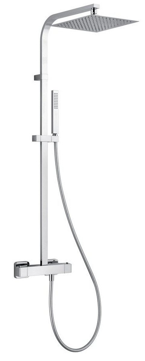 Sapho Duschsäule DIMY Duschsäule mit Thermostat-Armatur, Chrom, Höhe 108,7 cm, Sapho-DM322