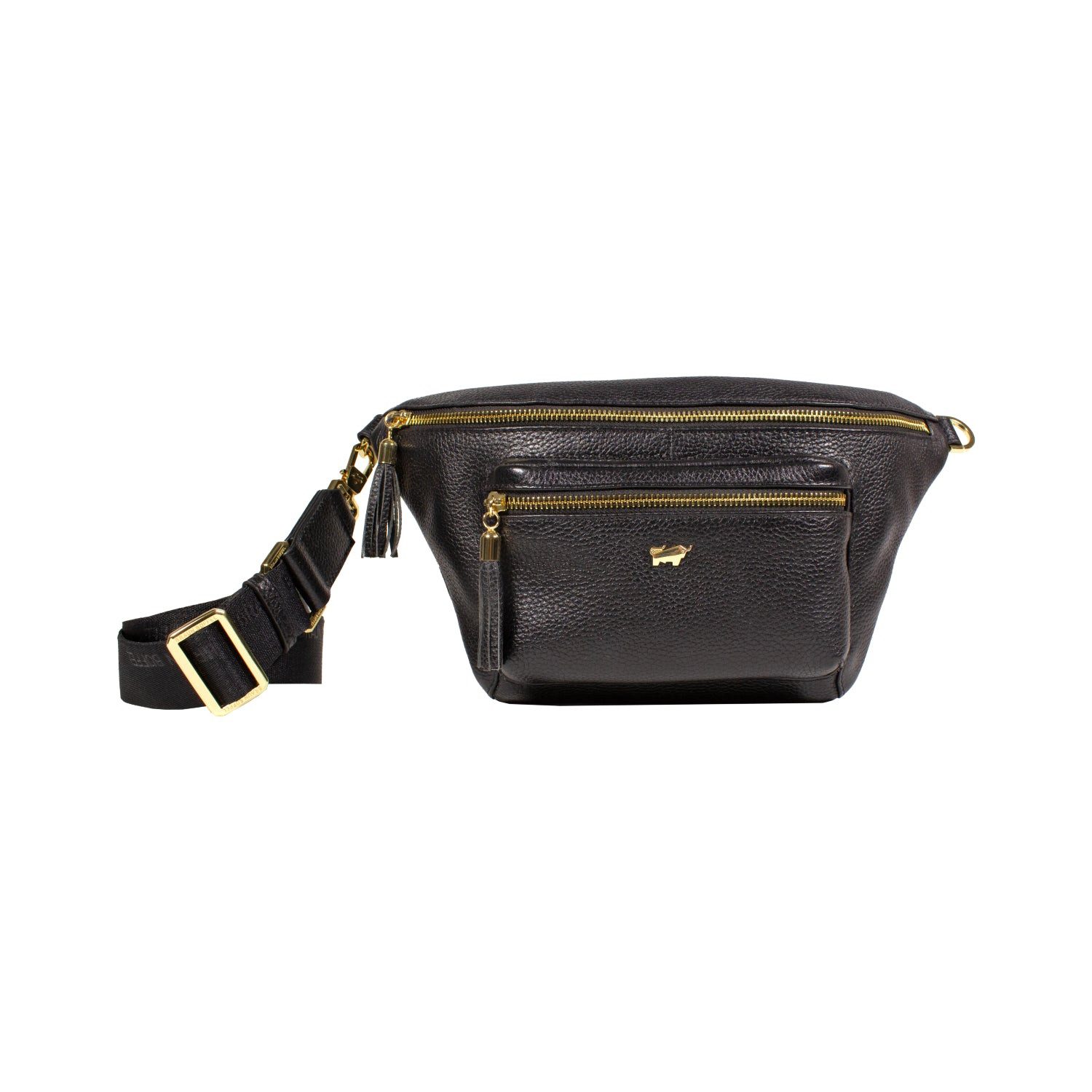 Braun Büffel Gürteltasche ALESSIA Cross Body Bag schwarz