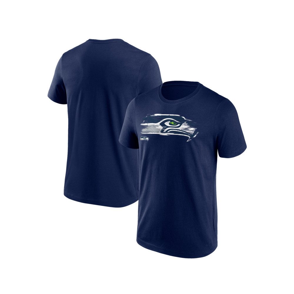 Seattle Seahawks T-Shirt Seattle Seahawks Worn Logo Graphic T-Shirt