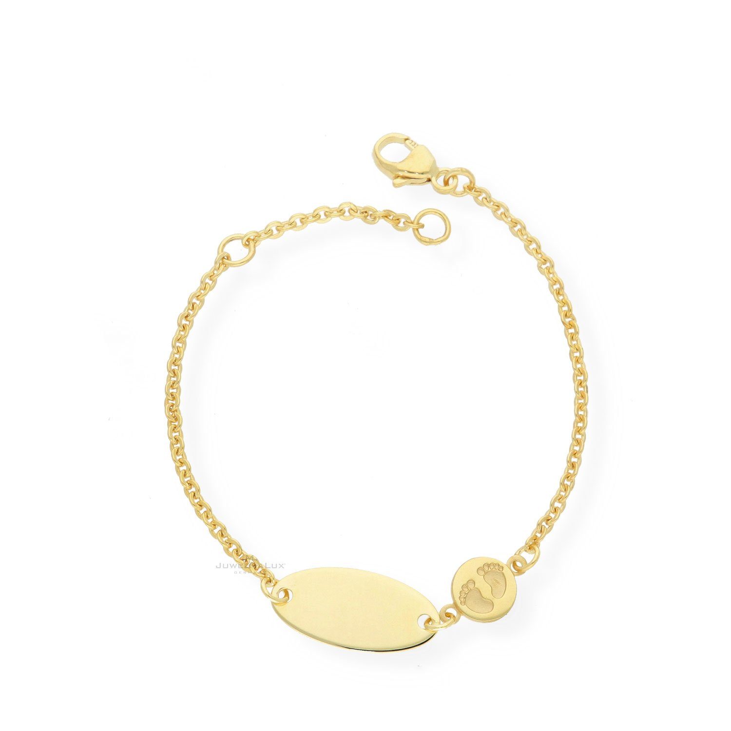 JuwelmaLux ID Armband JuwelmaLux Gravur Armband Kinder 333 Gold JL14-03-0017 (kein Set, 1-tlg., kein Set)