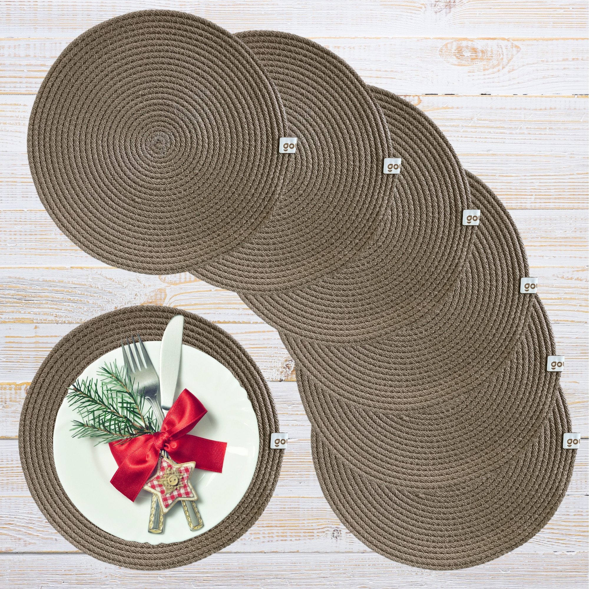 gowoll Platzset 30 cm Rund Platzteller günstig online kaufen