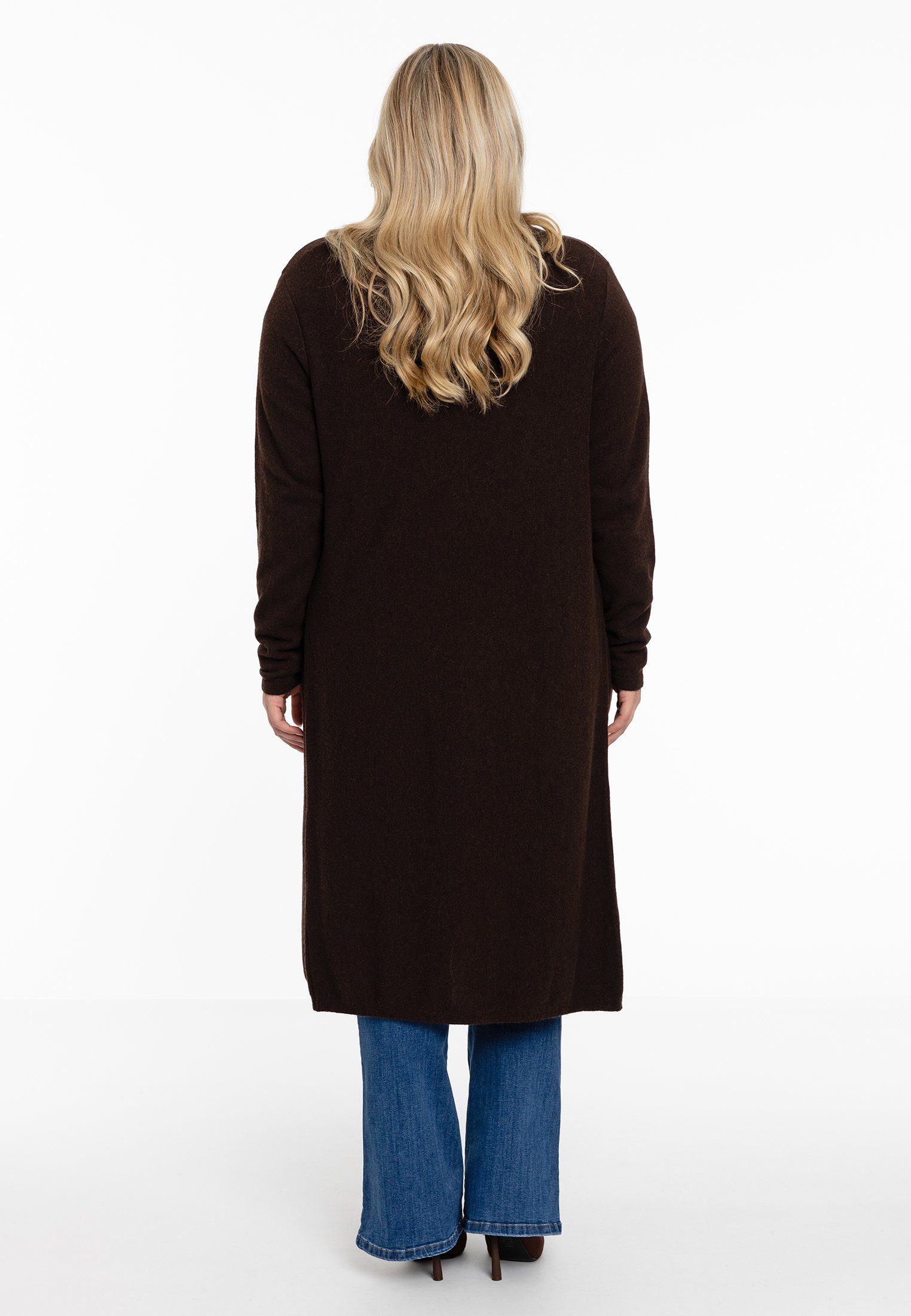 YOEK Cardigan Damen Strickjacke Große Größen