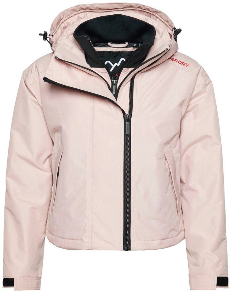 JACKET Pink CODE Windbreaker Stickerei mit Blush WINDCHEATER Vintage Logo Superdry