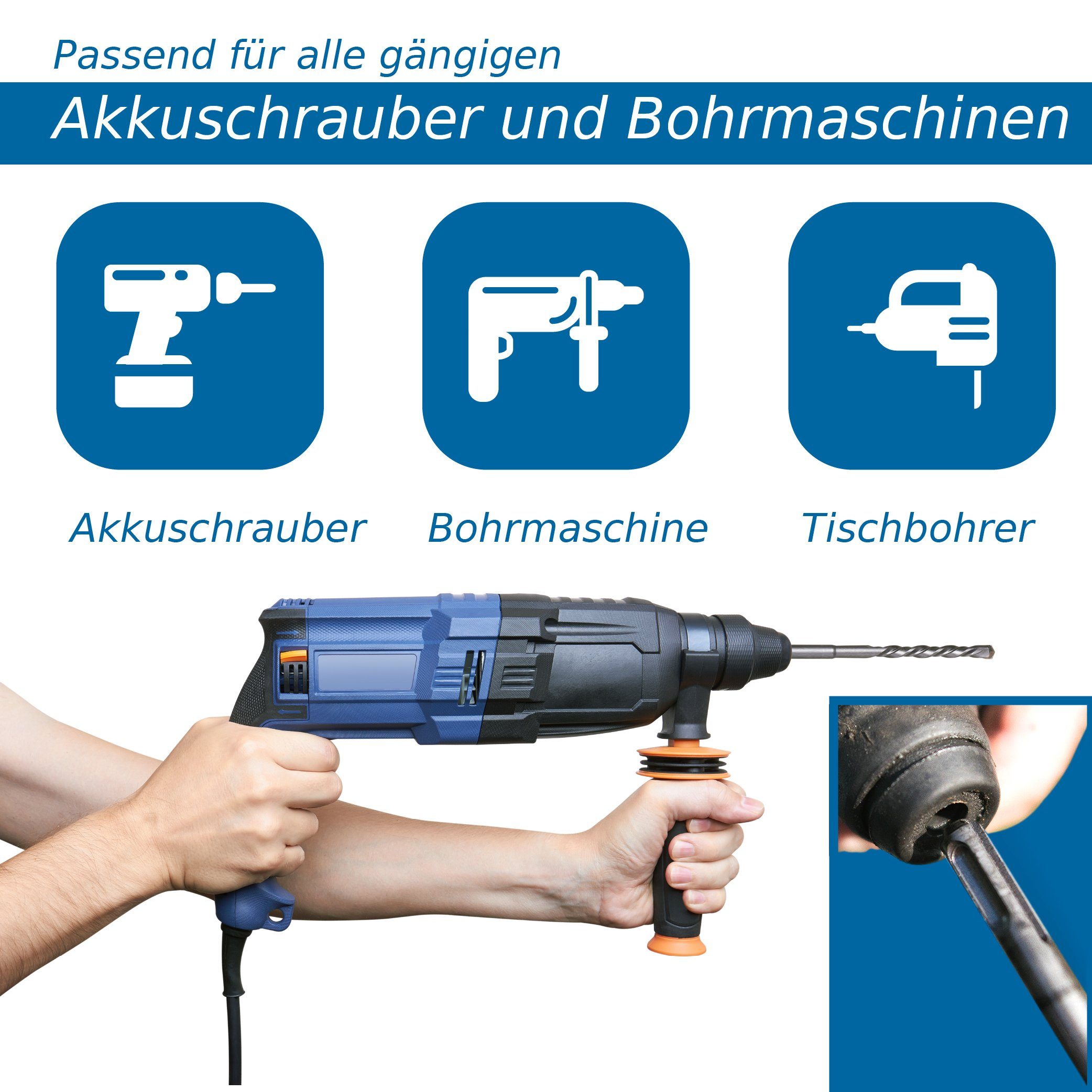 Jb - Perfect Steinbohrer sds plus SteinbohrerØ 10 x 40 cm Betonbohrer, Hartmetall