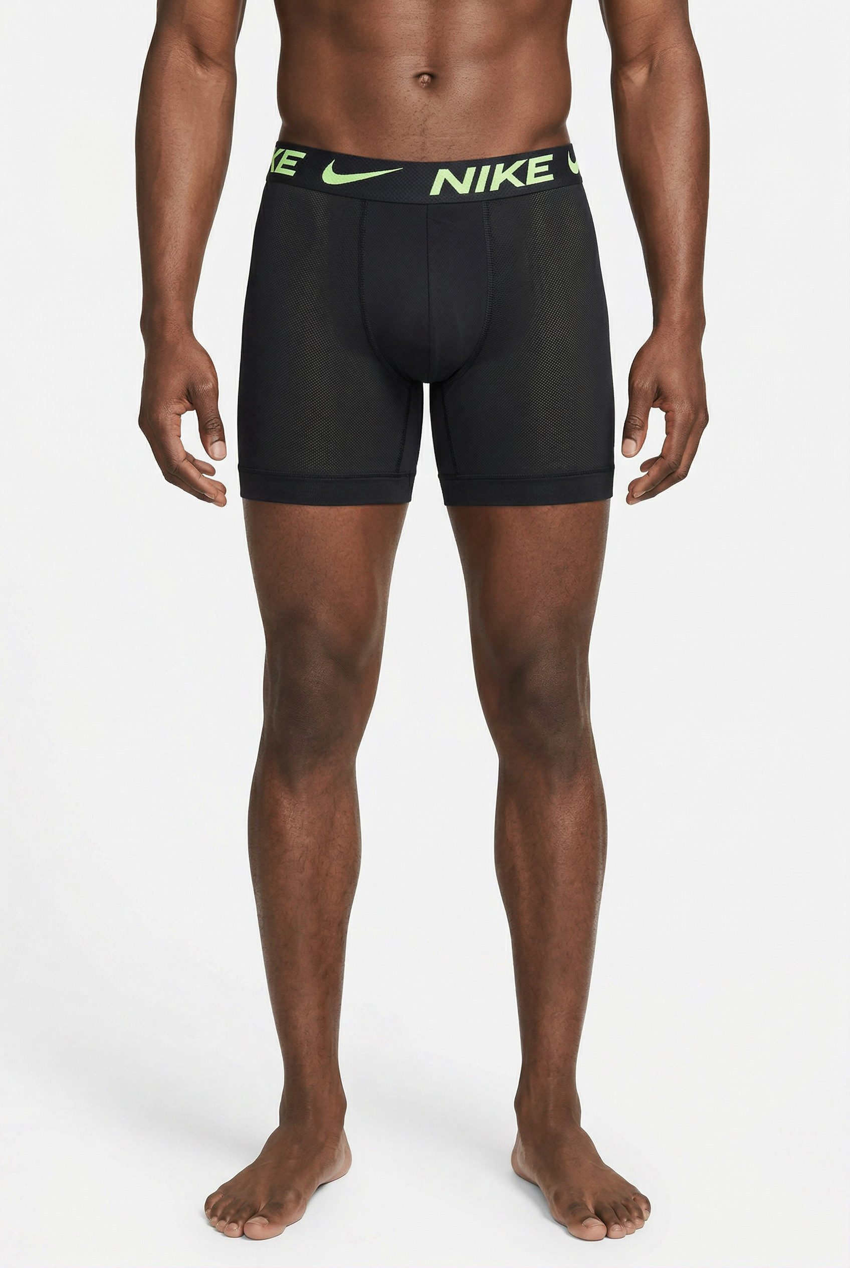 Nike Underwear Boxershorts BOXER BRIEF 3PK (Packung, 3-St., 3er) mit NIKE Logo-Elastikbund