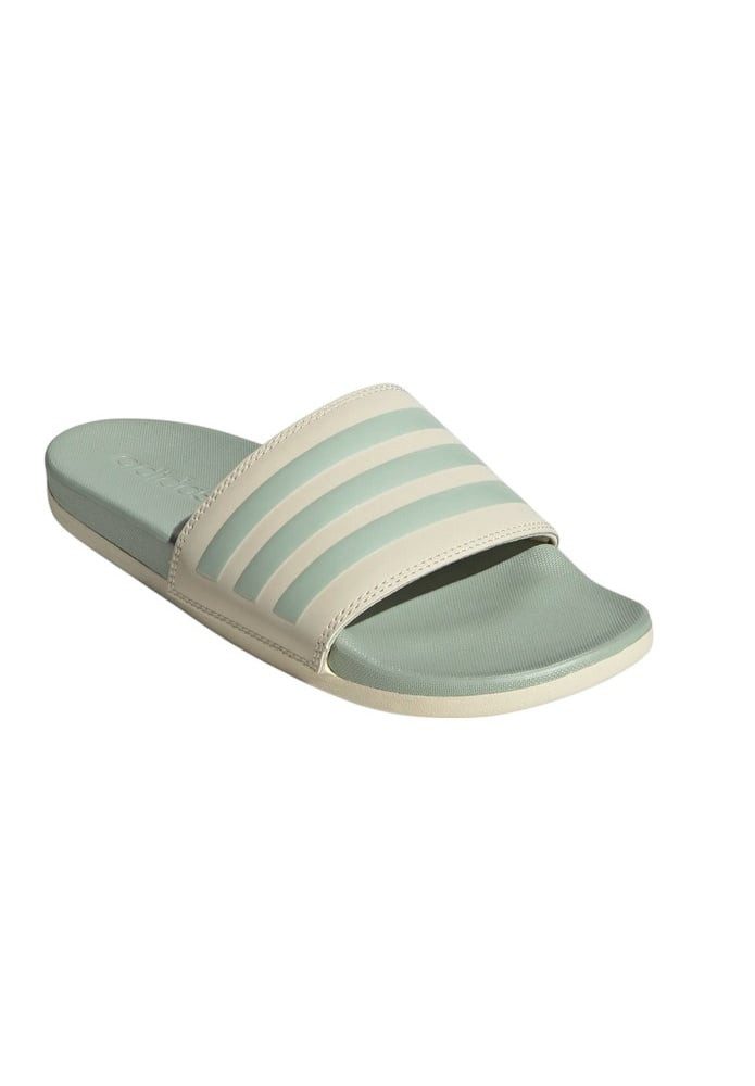 adidas Performance Adilette Comfort linegrün/beige Damen - 1 Paar Badeschuh