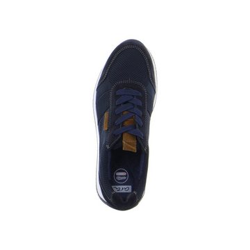Ara Lisboa - Herren Schuhe Schnürschuh Sneaker Materialmix blau