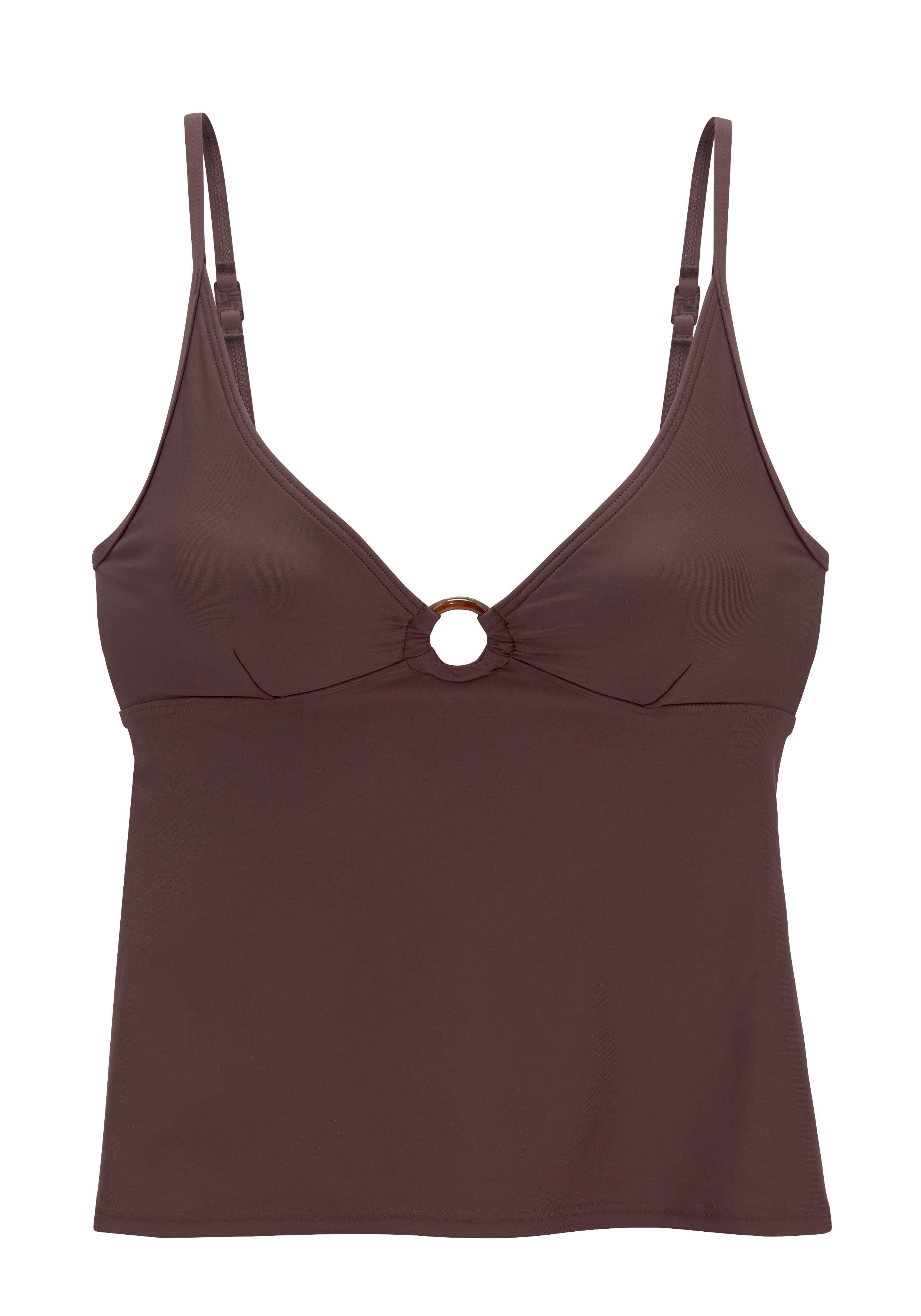 S.OLIVER Tankini-Top Rome in verschiedenen Unifarben mehr