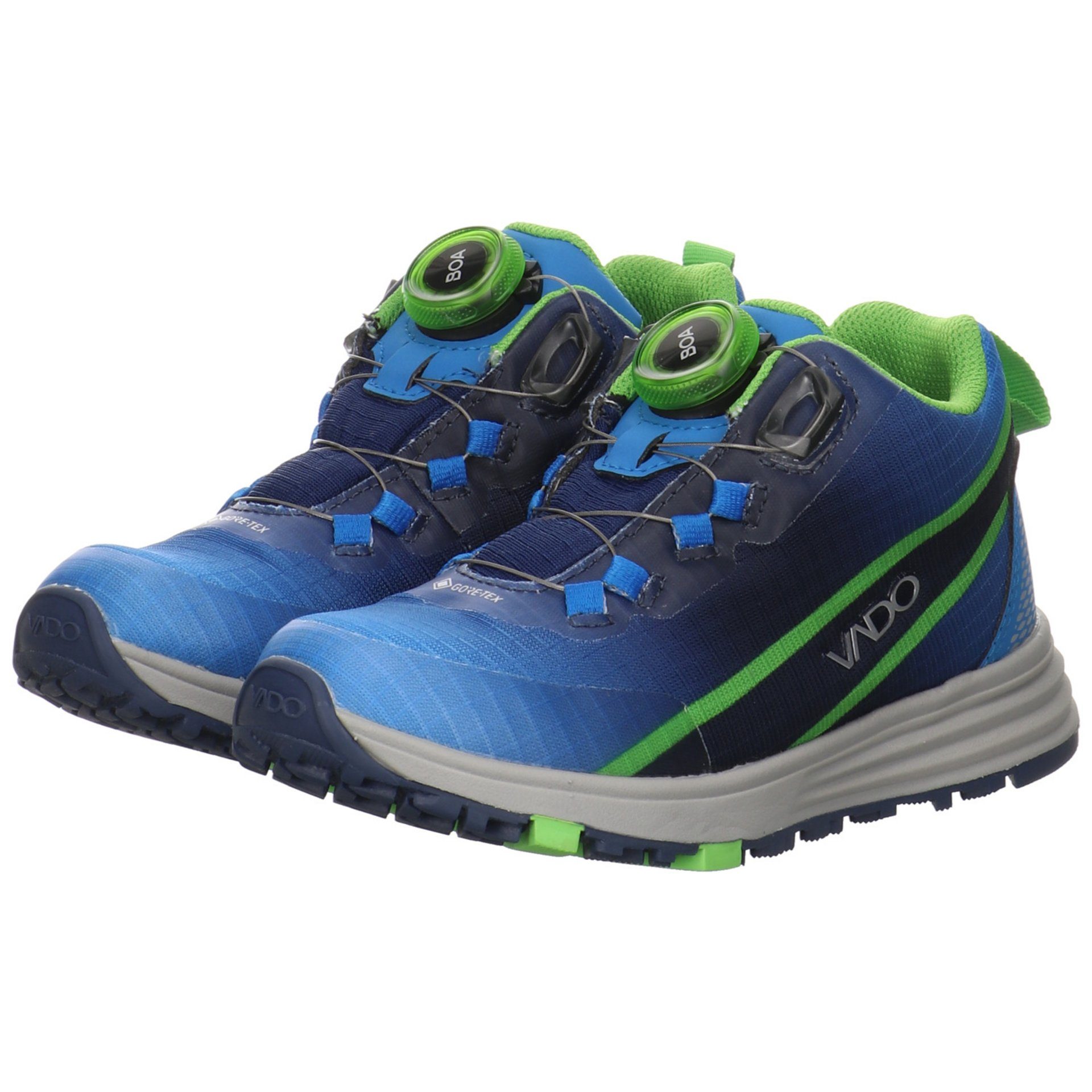 Vado Sky Mid Gtx sonst Textil blau Textil Kombi Schnürschuh Logoschriftzug Boa Sneaker