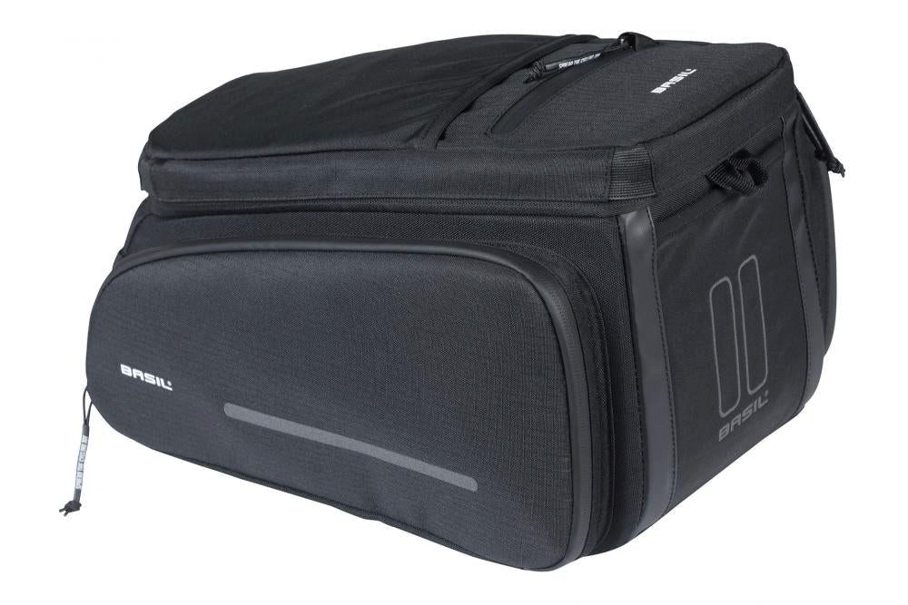 Basil Fahrrad-Gepäckträger Basil Move MIK 2.0 Gepäckträgertasche 10-26 Liter schwarz - erweiterba