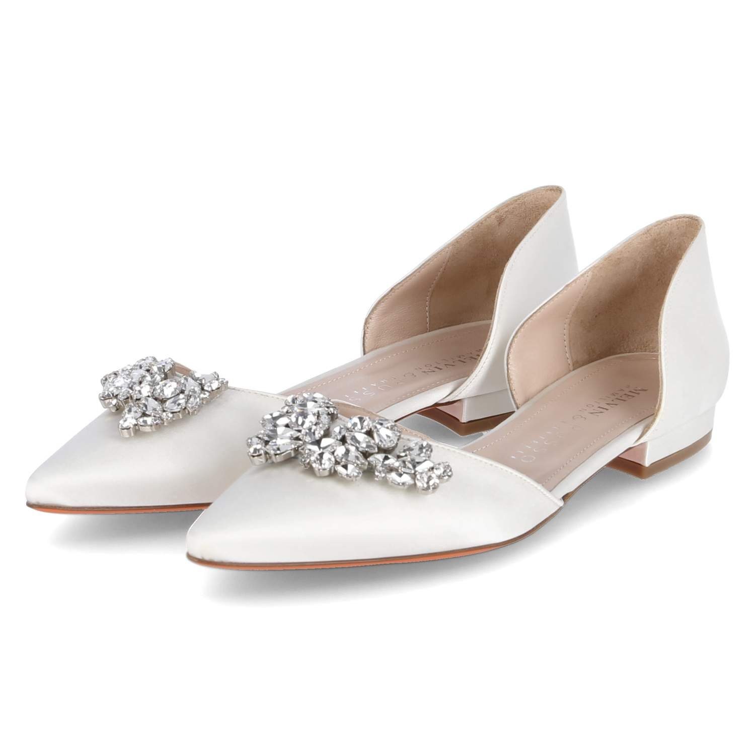 Melvin & Hamilton Ballerinas Damen 'Alora 2' – Spitze, Aus Weichem Lammleder, Bequem Für Den Sommer