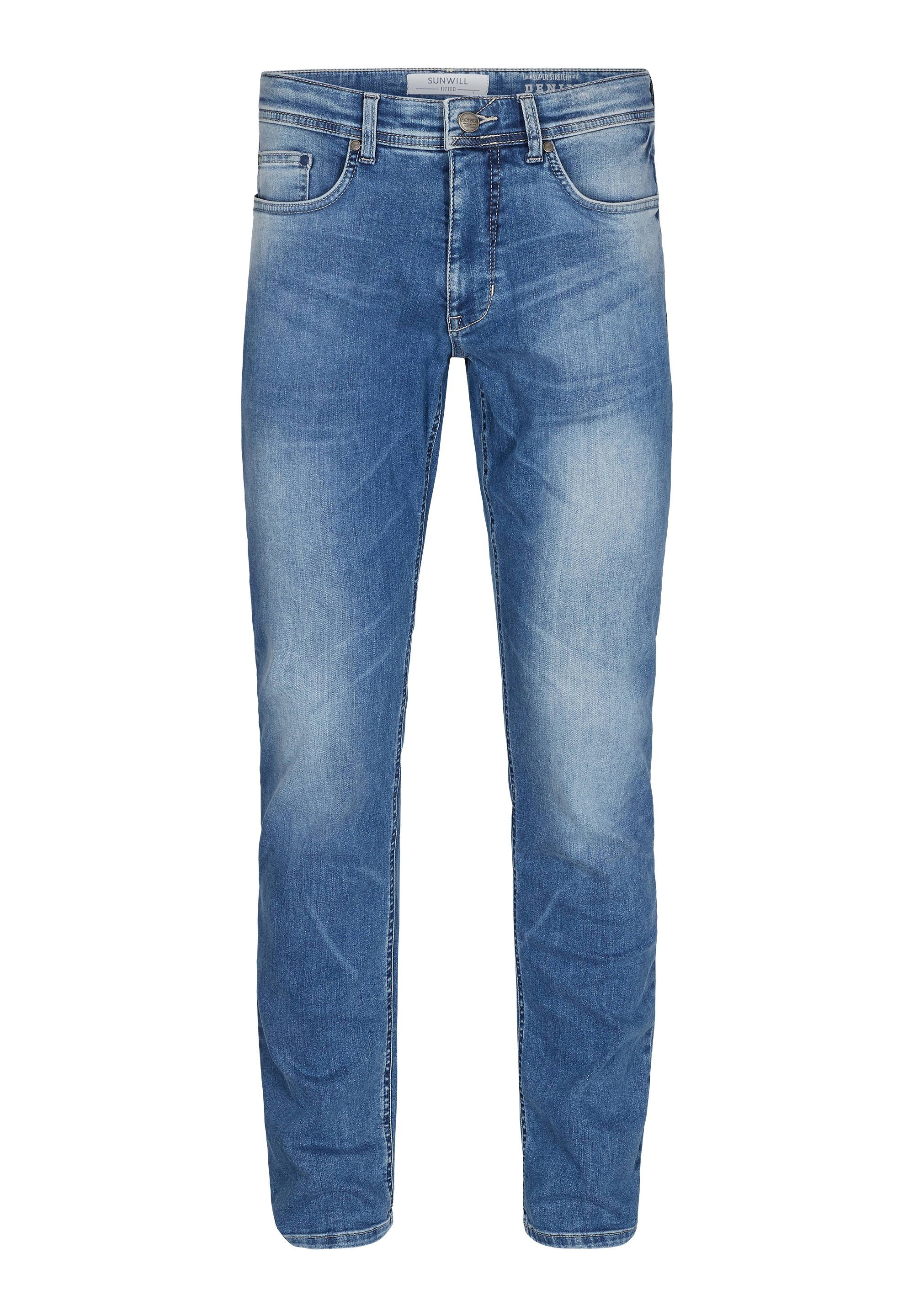 SUNWILL Straight-Jeans Fitted fit
